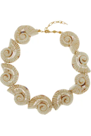 Anni Lu Exclusive Riviera Nautilus Ceramic Shell Necklace
