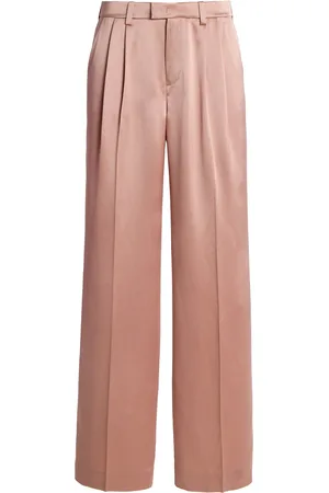 Favorite Daughter Exclusive The Low Favorite Satin Straight-Leg Pants