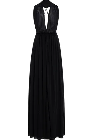 The Row Pharao Open Back Jersey Crepe Maxi Dress