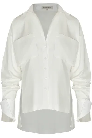 Andres Otalora Pura Vanidad Pocket-Detailed Cotton Poplin Shirt