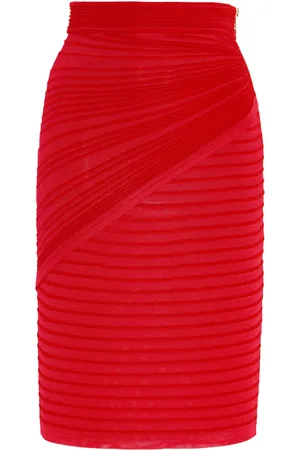 Balmain Knit Midi Skirt