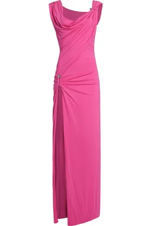 VERSACE La Vacanza Stretch-Crepe Jersey Gown