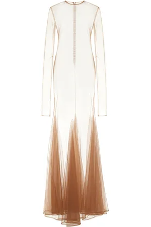 Kamperett Violette Tulle Sheath Dress
