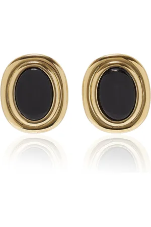 LIÉ STUDIO Exclusive Coco Vermeil Onyx Earrings
