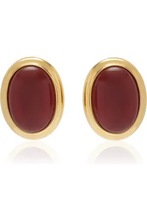 BEN-AMUN Exclusive Madison 24K Gold-Plated Carnelian Earrings