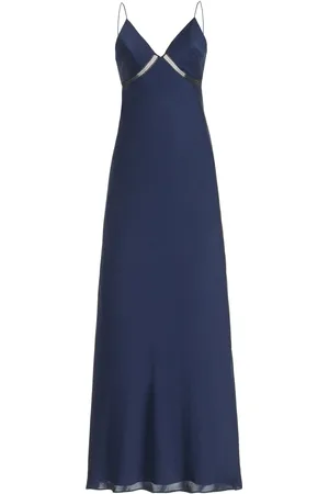 Favorite Daughter The Blackberry Embroidered Maxi Slip Dress