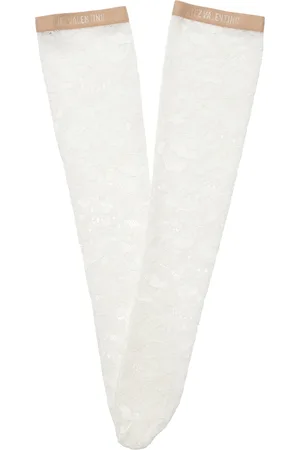 VALENTINO GARAVANI Lace Knee-High Socks