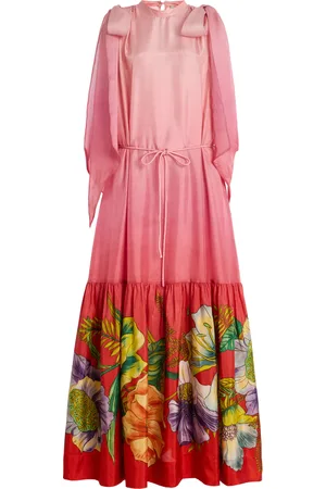 ALÉMAIS Inez Silk Habotai Gown