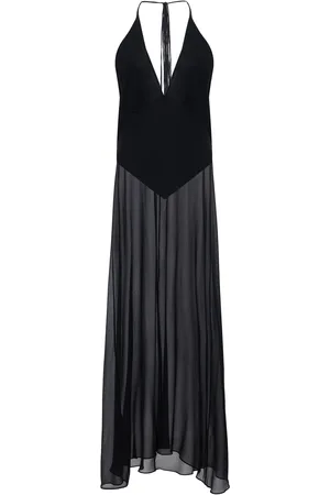 Adriana Degreas X Sabine Getty Open-Back Maxi Dress