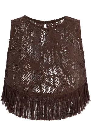 Oas Exclusive Astrea Aurora Crochet Cotton Top