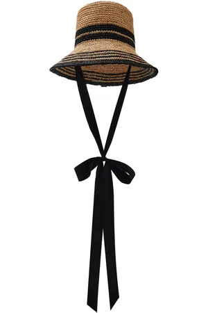 Staud Rita Raffia Bucket Hat
