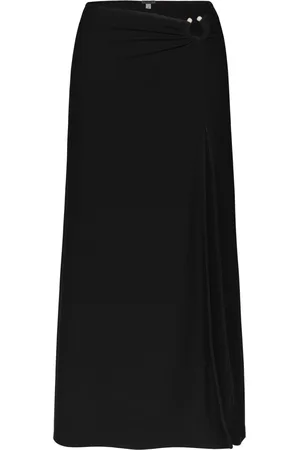 JOHANNA ORTIZ Nuevo Destino Side-Slit Midi Skirt