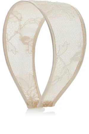 LELET NY Giselle Wide Cotton Lace Headband