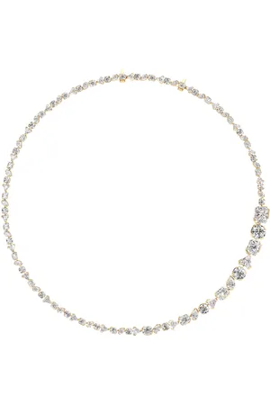 UNSAID Meta Flora 18K Gold Diamond Necklace