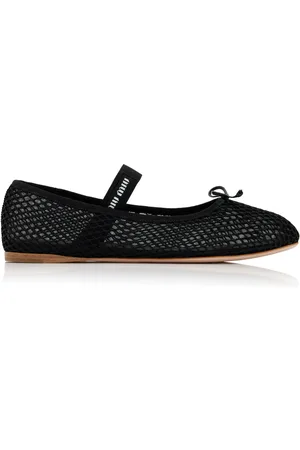 Miu Miu Net Ballet Flats