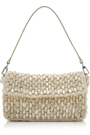 Staud Timmy Shell-Detailed Crocheted Bag