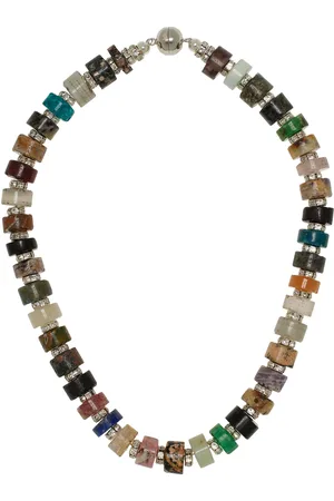 Julietta Cassandre Sterling Silver Stone Beaded Necklace