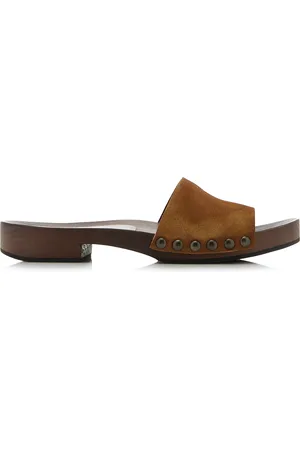 Miu Miu Suede Clogs