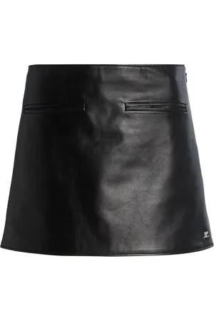 Courrèges Heritage Leather Mini Skirt