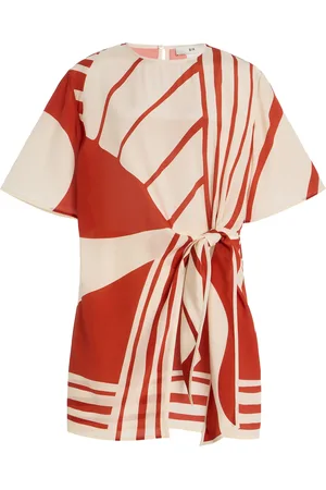 SIR Exclusive Riviera Calla Silk Crepe de Chine Mini Dress
