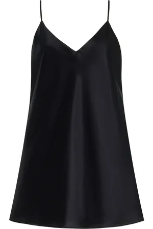 Lafayette 148 Silk Charmeuse Bias Tank Top