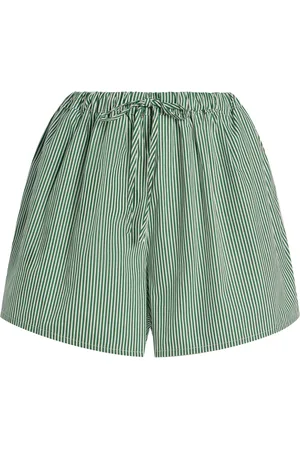 Zulu & Zephyr Striped Cotton Shorts