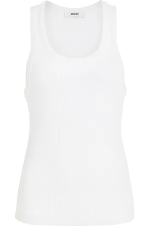 AGOLDE Poppy Cotton Jersey Tank Top