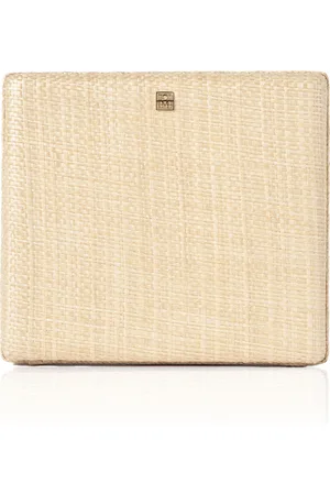 Totême Raffia Clutch