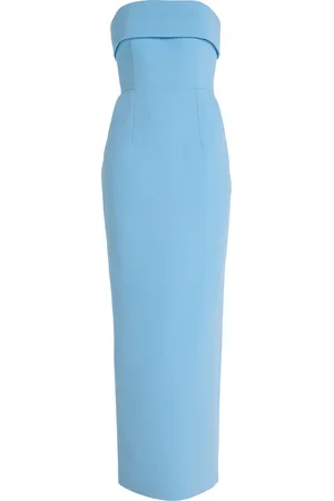 Ilkyaz Ozel Exclusive Rhea Satin Maxi Dress