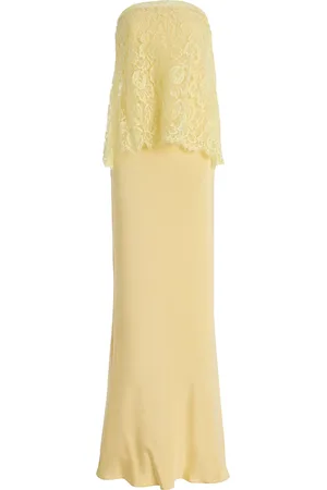 RODARTE Exclusive Layered Silk-Crepe Gown