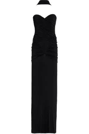 Ilkyaz Ozel Samsara Ruched Jersey Maxi Dress