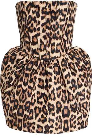 Ilkyaz Ozel Exclusive Psydae Crepe Mini Dress