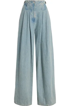 MERLETTE Tribeca Rigid High-Rise Barrel Jeans