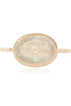 Pascale Monvoisin 9Kt Yellow Gold Orso Ring Aquamarine