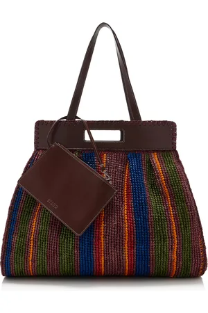Staud Rue Raffia Tote Bag