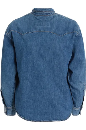 A.W.A.K.E. MODE Back To Front Denim Shirt