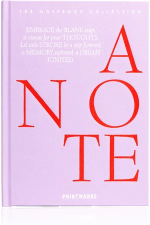 PrintWorks Notebook: Just a Note