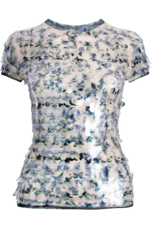 Paris Georgia Mermaid Sequined Knit Top