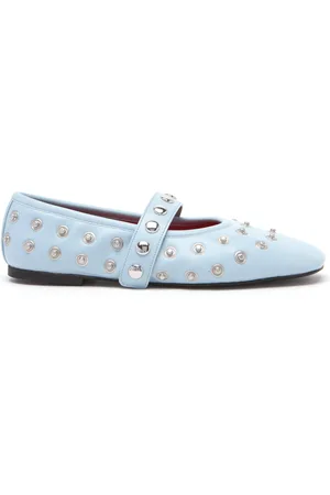 Stella McCartney Ryder Eco Alter Mat Studded Ballerina Flats