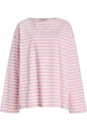 MATTEAU Exclusive Oversized Breton-Striped Cotton T-Shirt