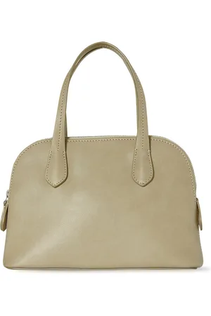 The Row Ingrid Leather Top Handle Bag