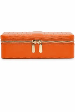 Wolf Maria Medium Leather Jewelry Case