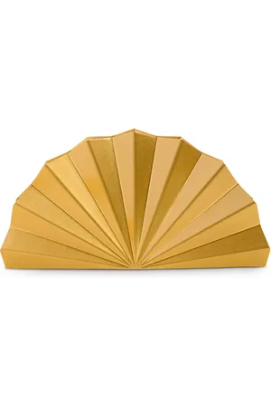 Cult Gaia Esme Brass Clutch