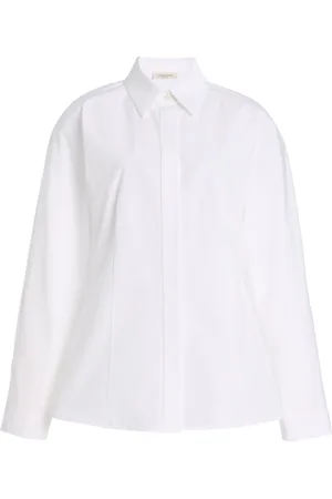 Lafayette 148 Bridgehampton Organic Cotton Poplin Shirt