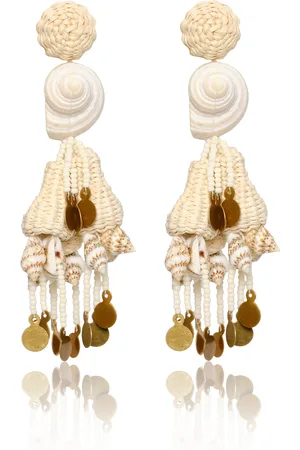JOHANNA ORTIZ Serenade In Swim Shell Earrings