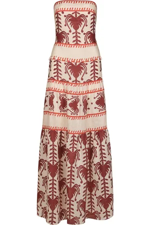 JOHANNA ORTIZ Another Chance Printed Linen Maxi Dress