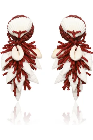 JOHANNA ORTIZ Whimsical Waters Shell Earrings