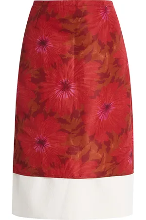 WALES BONNER Triumph Printed Skirt
