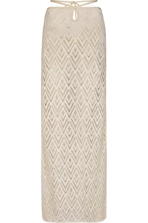 JOHANNA ORTIZ Soul Crochet Cotton Maxi Skirt