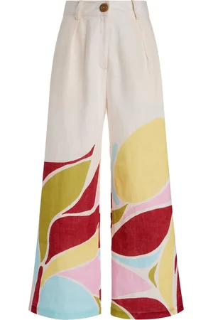Cala De La Cruz Exclusive Riviera Ariana Linen Pants